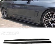 Car Side Skirt Lip Spoiler Extension Diffuser Guard Apron For BMW 4 Series F32 F33 F36 2013-2020 Sid