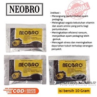 Neobro 10 Gram Obat Vitamin Pertumbuhan Penggemuk Serta Penambah Nafsu Makan Ayam Bangkok Bedaging B