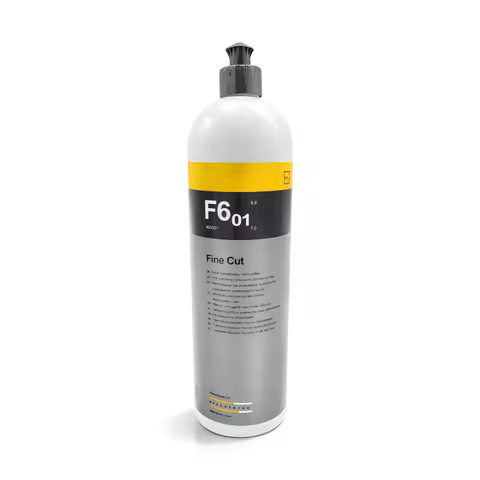 F6.01 Fine Cut Car Polish 1L– Premium Paint Refinement, Micro-Fine Abrasives, High Gloss Results