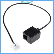 KOKO RJ45 Ethernet to RJ11 Conversion Cable RJ45 to RJ11 Adapter Cord for Office Use