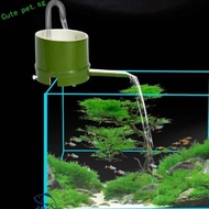 FUZOU Fish Tank Filter, 3 In 1 External Aquarium Filter Box, Professional Bamboo Tube Type Wall-Mounted Mini Water Circulation Filter Multiple Filtering