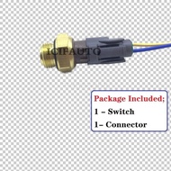 Engine Coolant Fan Temperature Sensor Switch+Connector for Acura Honda & Isuzu 37760-P00-003, 37760-