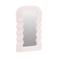 Modern Style Decorative WallCermin Aesthetic Wall Mirror 26x2.8x42cm WEO IF8244
