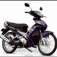 STRIPE YAMAHA SPARK 135 PURPLE [GRED THAI] 2005 STICKER