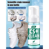 ✨ HOT SALE 【Deep Clean Whitening Foam】 No-Wash Quick Stain Remover White Shoes Foam Cleaner Gentle N