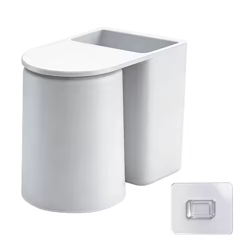 Wall-mounted Household Magnetic Mouthwash Cup Brushing Cup Simple Wash Cup Set Toothbrush Storage Bo