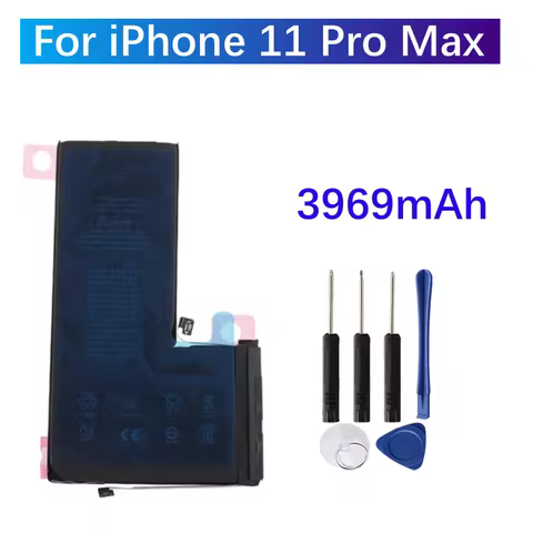 High Capacity Battery For iPhone 11 11 Pro 11 Pro max Phone Replacement Batteries + Tools