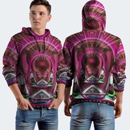 Journey Frontiers Band Fullprint Hoodie Jacket Polyester Jersey Material