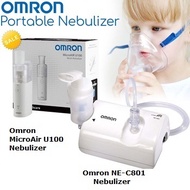 Brand New Omron Compact Nebulizer NE-C801 / MicroAir U100 Kids Therapy Asthma Respiratory. SG Stock