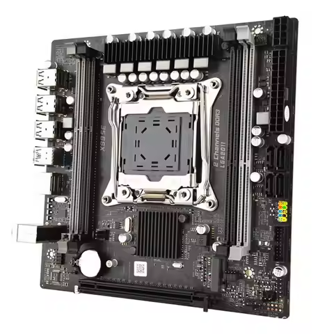 Premium-Desktop Computer Motherboard X99 E5 Xeon 2666 V3 2678V3 2011-Pin DDR3 Memory Support