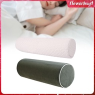 [Flowerhxy1] Neck Pillow for Sleeping, Bolster Pillow, Cylinder Pillow, Neck Support Memory Foam Cervical Pillow