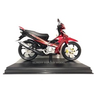 125zr merah maroon diecast replika miniature model