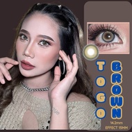 Togo Brown soft contact lens