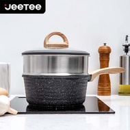 JEETEE Stainless Steel Steamer Tray Multi-functional Steaming Rack Thickened Steamer for Siomai and