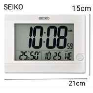 SEIKO Digital Wall Table Desk clock QHL089