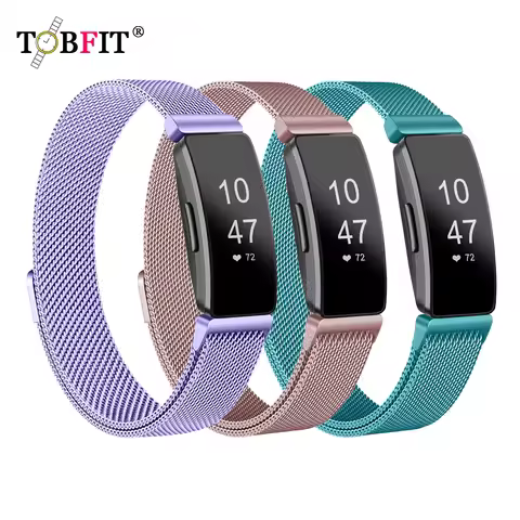 Metal Magnetic Strap For Fitbit inspire/inspire 2/inspire hr Band Wristbands Watchband Bracelet For 