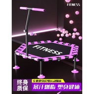 Indoor Trampoline for Home Use, Small Bounce Bed for Children and Adults, Foldable Baby Bounce Bed, 