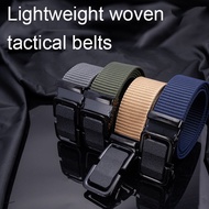 Automatic buckle elastic belt for men Multi-purpose nylon belt for casual workwear