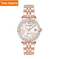 Bonia Women Elegance BNB10784-2575S Rose Gold Stainless Steel Casual Watch