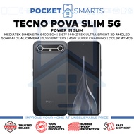 [Malaysia Set] Tecno Pova Slim 5G (256GB ROM | 8GB RAM) 1 Year Tecno Malaysia Warranty