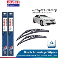 Bosch Advantage U Hook Wiper Set for Toyota Camry 2.0 / 2.5 ACV51/ASV50 (26"/18")