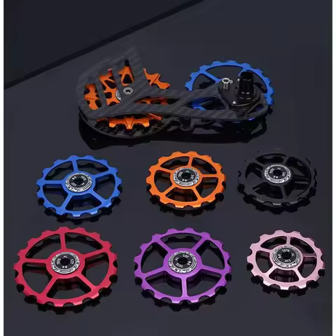10T/11T/12T/13T/14T/15T/16T/17T Roller Rear Derailleur Pulley Ceramic Bearing Jockey Wheel Bike Guid