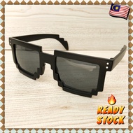 Retro Glasses Pixel Sunglasses Men's Women's Thug Life Party Shades. 8 Bit Minecraft Spectacles