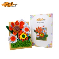 Craft Easy DIY Art Kit - Fuzzy Wire with Frame (Design B) 1 Set