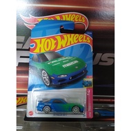 Hot wheels Mazda RX 7 Falken blue &amp; green