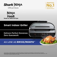 Ninja Foodi Smart XL Grill & Air Fryer with Digital Probe Indoor Ninja Grill with Air Fry Roast Bake