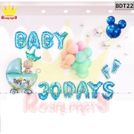 Full MONTH BALLOON SET BDT22