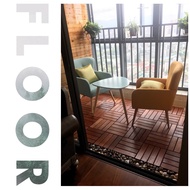 Natural wood flooring with 6 slats - Export Standard Outdoor Natural Wood Flooring