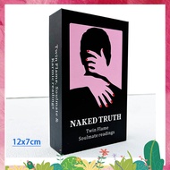 Naked Truth Oracle Card | Big Size 12x7cm | Meaning on the Cards | Fortune Telling Game | Love Tarot