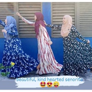 JUBAH RUFFLE TANPA GOSOK MARYAM BY SABELLA FREE POSTAGE