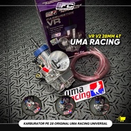 Carburetor CARBURETOR CARBURETOR UMA RACING VR V2 PE 28MM/ 4T UNIVERSAL ORIGINAL UMA RACING