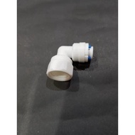 Elbow Connector 1/4" Female 田 1/4" Tube Connector RO