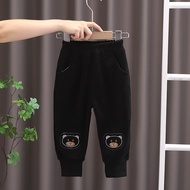 Children Clothing Pants Kids Children Outwear Boys Girls Cute Cartoon Bear Causal Pants Trousers Pan