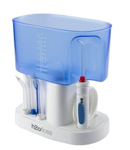 (1000ML Water Tank) H2ofloss AC220-240V IPX7 Waterproof Water Flosser Dental Oral Irrigator Teeth Cleaner Waterpik Water Pick Spa Tooth Care Clean With 5 Multi-functional Tips For Family Home Use