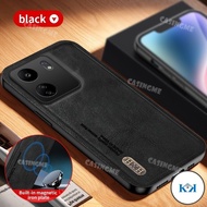 KK Poco C65 2023 Luxury Leather Casing For Poco C65 C 65 65C PocoC65 2023 Fashion Simple Silicone Ma