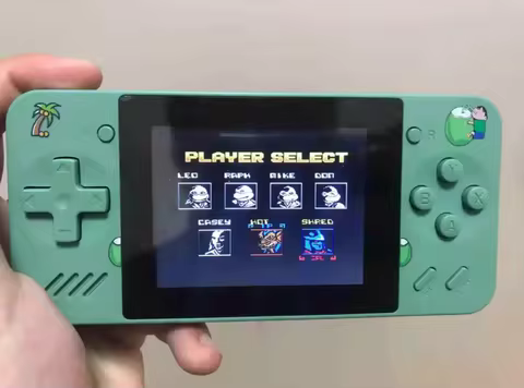 Powkiddy Q35 Mini Game Console Connect to TV 3.5-inch Pocket Game Console Preinstalled 200 Classic G