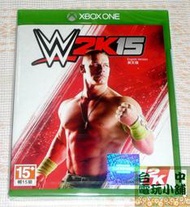 台中電玩小舖~XBOX ONE原裝遊戲片~WWE 2K15 激爆職業摔角15~1650