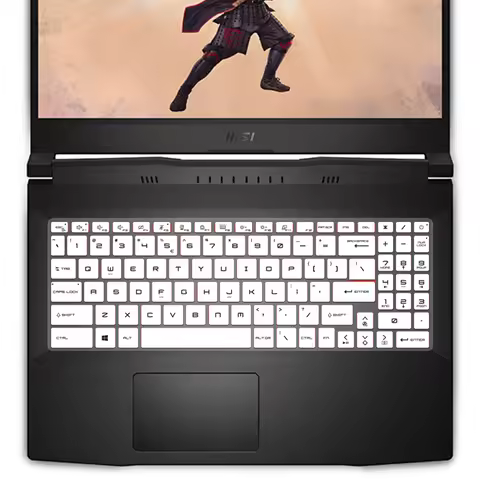 For MSI GL66 Pulse Katana GL76 GF76 Katana GF66 2021 Gaming Laptop Notebook Silicone Keyboard Protec