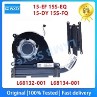 Original For HP 15-EF 15S-EQ 15-DY 15S-FQ Laptop Coolers Heatsink FAN L68132-001 L68134-001 100% Tes