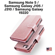 Bling Glitter Flip Phone Cover Samsung Note 5 / Samsung Galaxy J105 / Samsung Galaxy J310 / Samsung Galaxy 19220