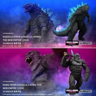 【超萌行銷】預購 24 4月 S.H.MonsterArts SHM 哥吉拉與金剛：新帝國(2024) 哥吉拉 金剛