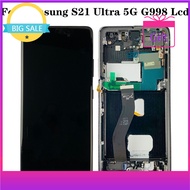 LZG  Original Super AMOLED Display Touch Screen For Samsung Galaxy S21 Ultra G998 G998F G998B/DS Lcd Display Defect Screen