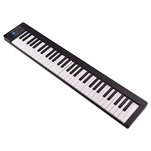 61 Key Foldable Electronic Piano Multifunctional Electronic Organ Folding Digital Piano 61 Keys Sens