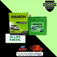 🔥Sales🔥FREE DELIVERY [42B20L]  |NS40ZL| 38B20L|  Amaron HiLife| Car Battery| Bateri Kereta| ALL PERO