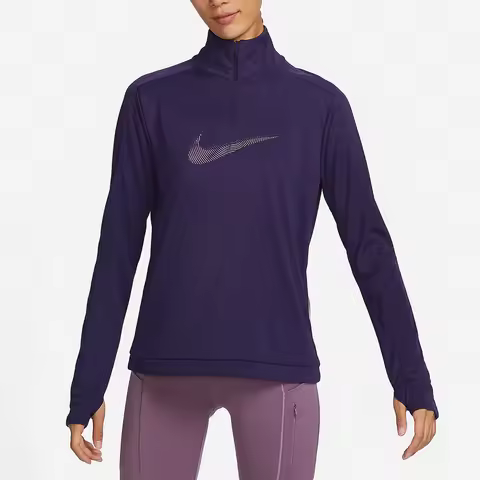 Nike genuine Dri FIT Swoosh women's running training long sleeved T-shirt FB4688-555