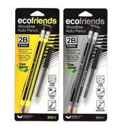 [ Unicorn ] Auto Pencil Set 2B 2.0mm 2's ECO1 Pensil Mekanikal